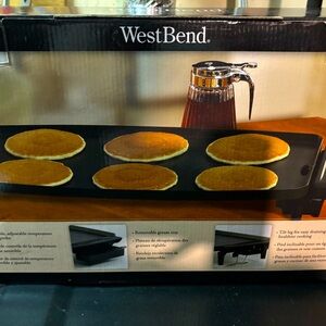 West Bend 10 x 18 electric griddles
